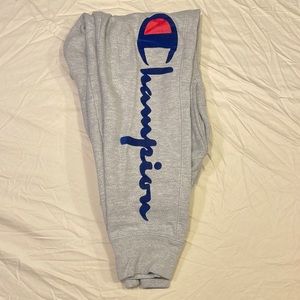Grey Champion Logo Jogger Sweatpants